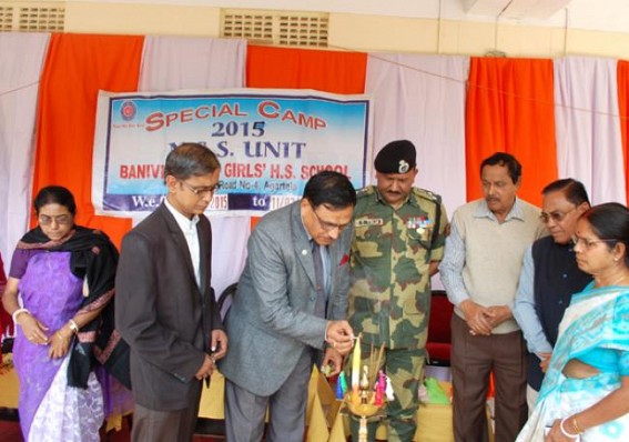 Week-long NSS special camp inaugurated Week-long NSS special camp inaugurated